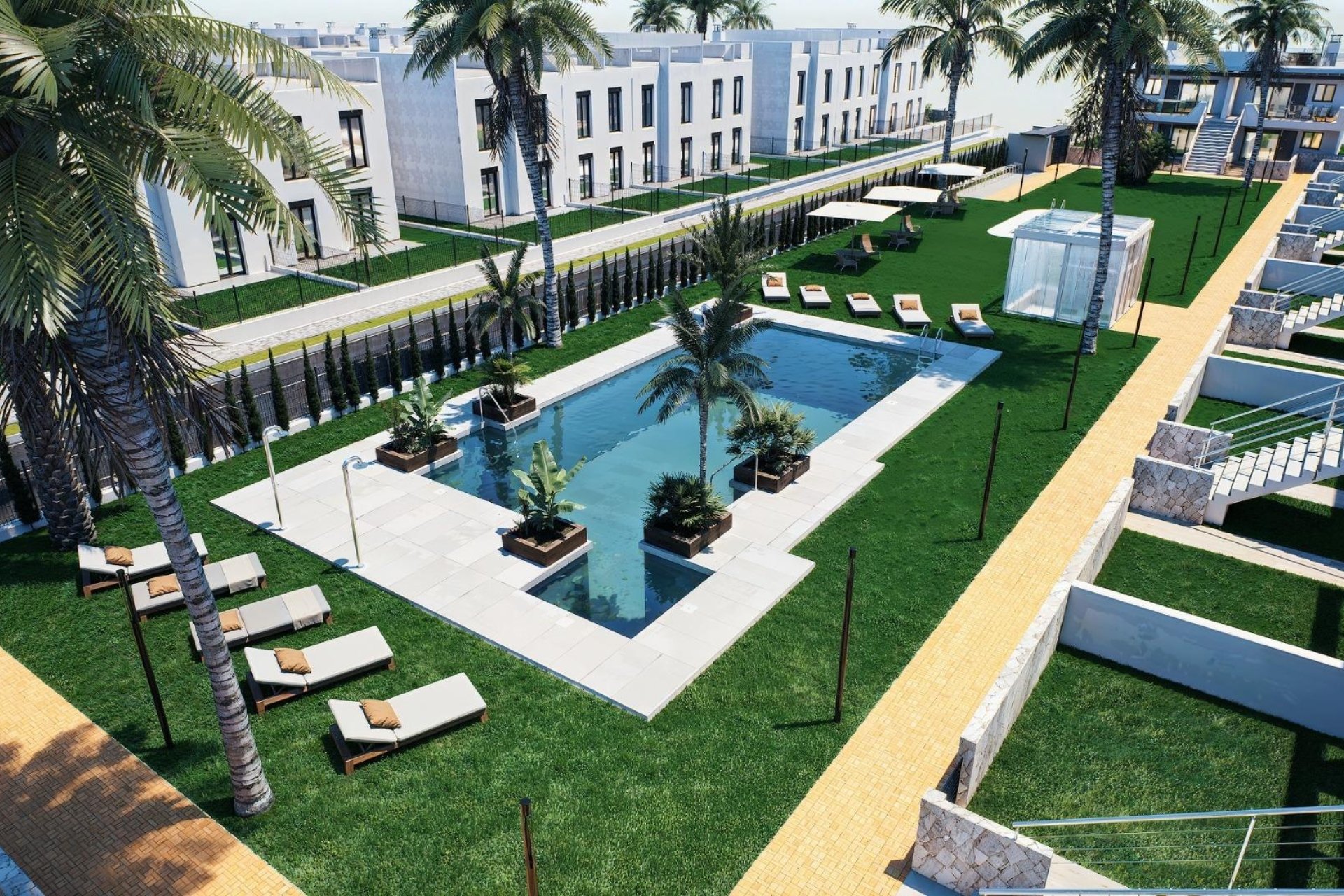 Nieuwbouw Woningen - Bungalow -
Pilar de la Horadada - pueblo
