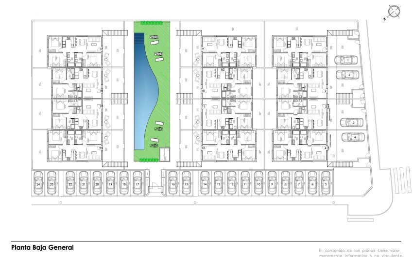 Nieuwbouw Woningen - Bungalow -
Pilar de la Horadada - pueblo
