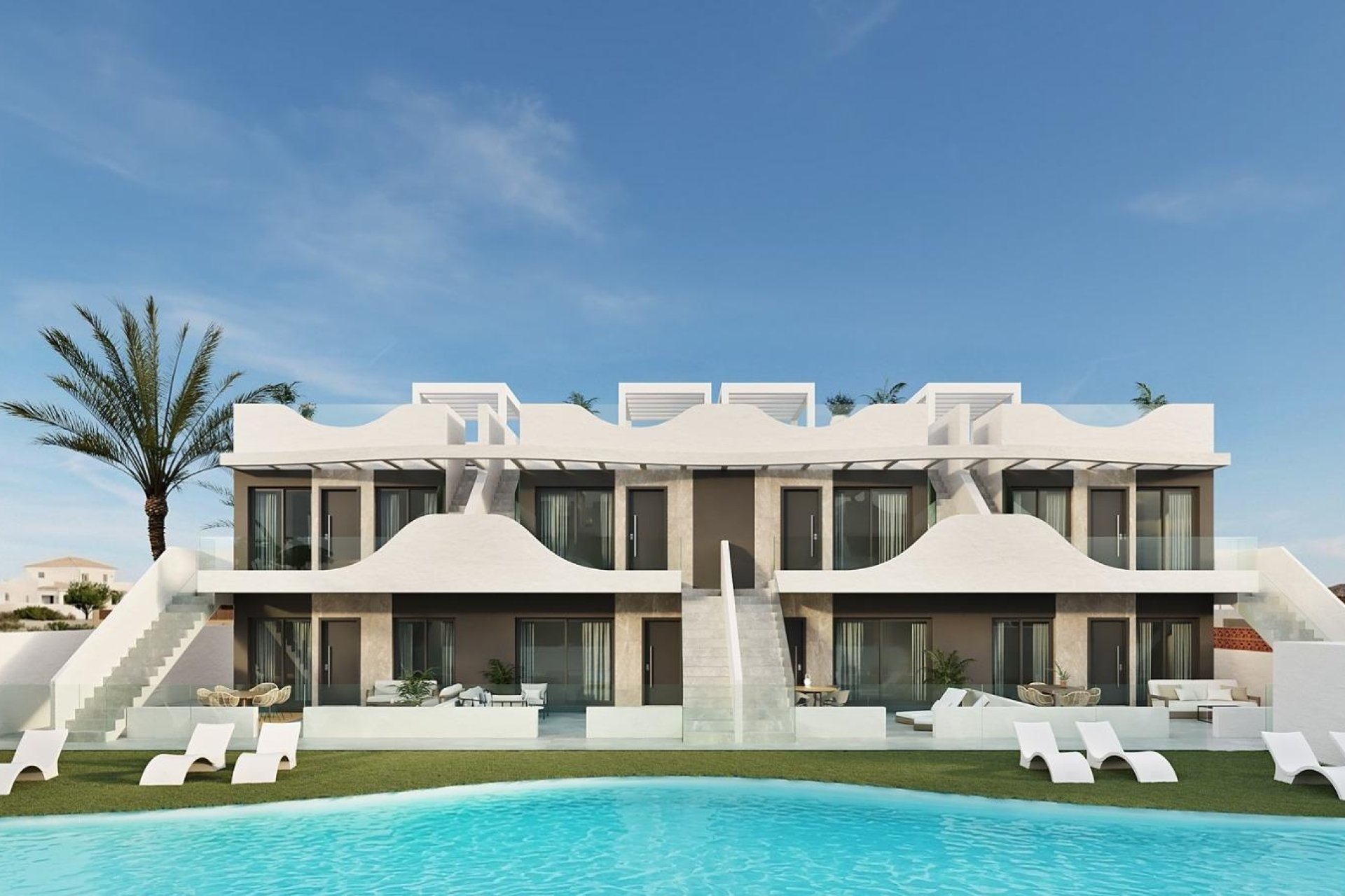 Nieuwbouw Woningen - Bungalow -
Pilar de la Horadada - pueblo