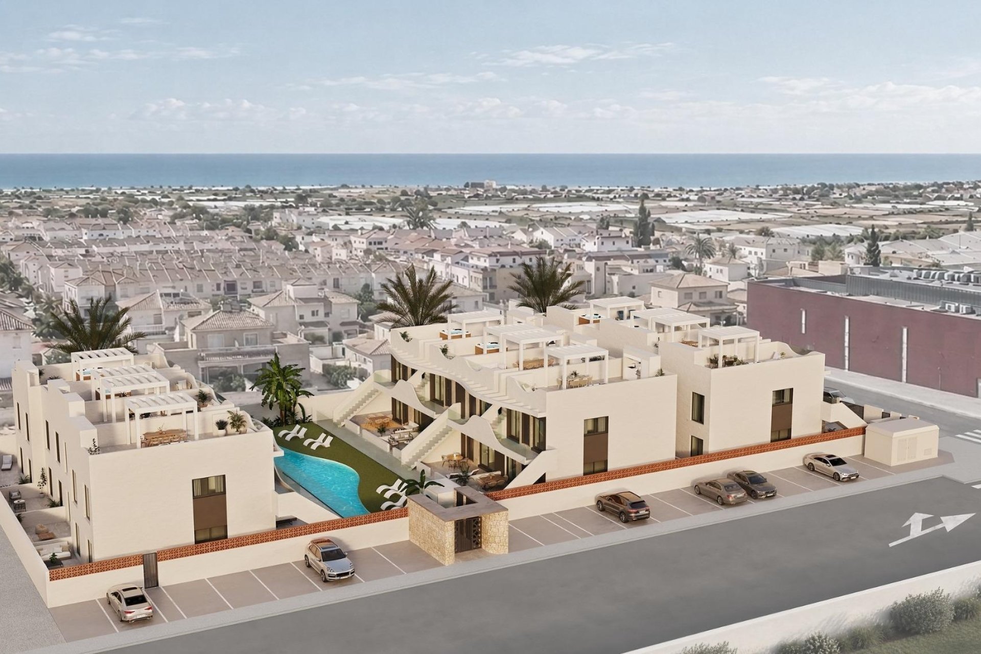 Nieuwbouw Woningen - Bungalow -
Pilar de la Horadada - pueblo