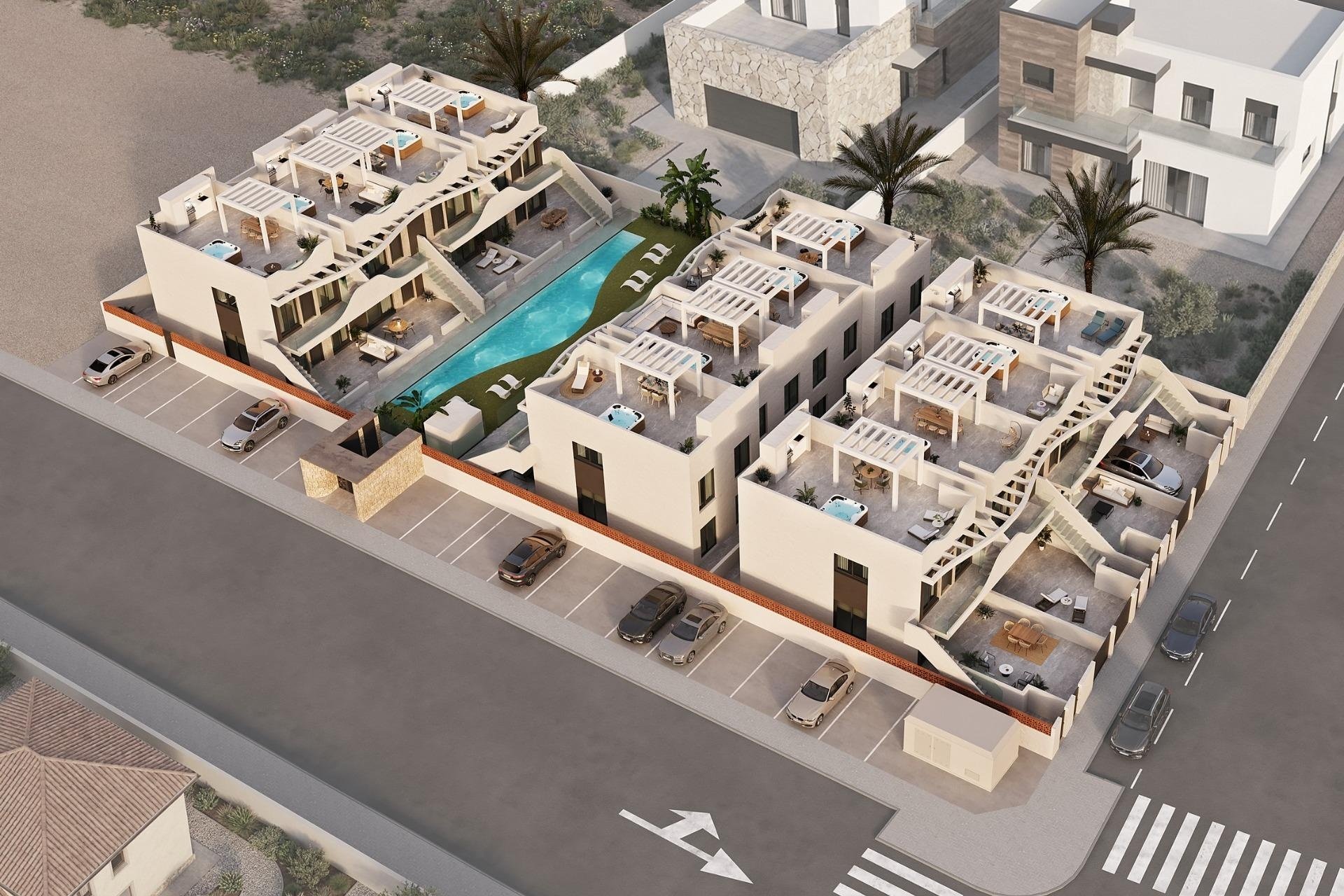 Nieuwbouw Woningen - Bungalow -
Pilar de la Horadada - pueblo