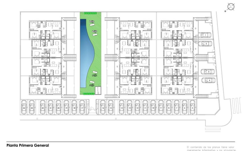 Nieuwbouw Woningen - Bungalow -
Pilar de la Horadada - pueblo