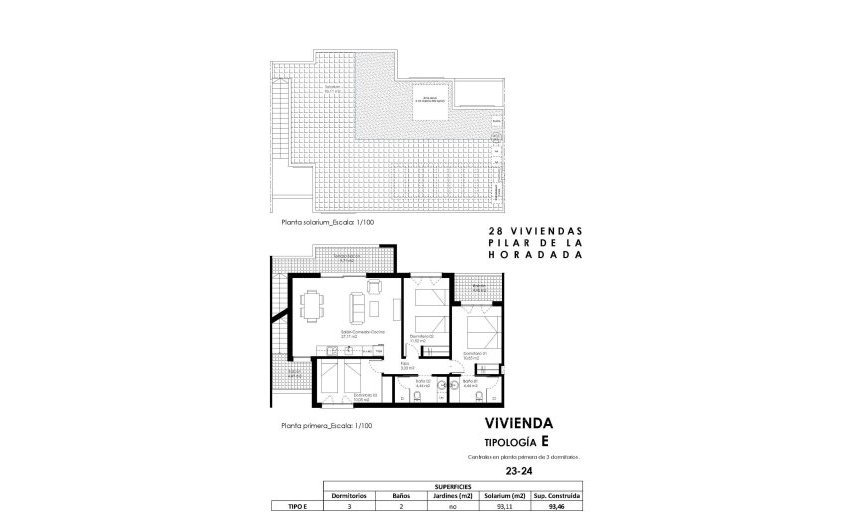 Nieuwbouw Woningen - Bungalow -
Pilar de la Horadada - pueblo