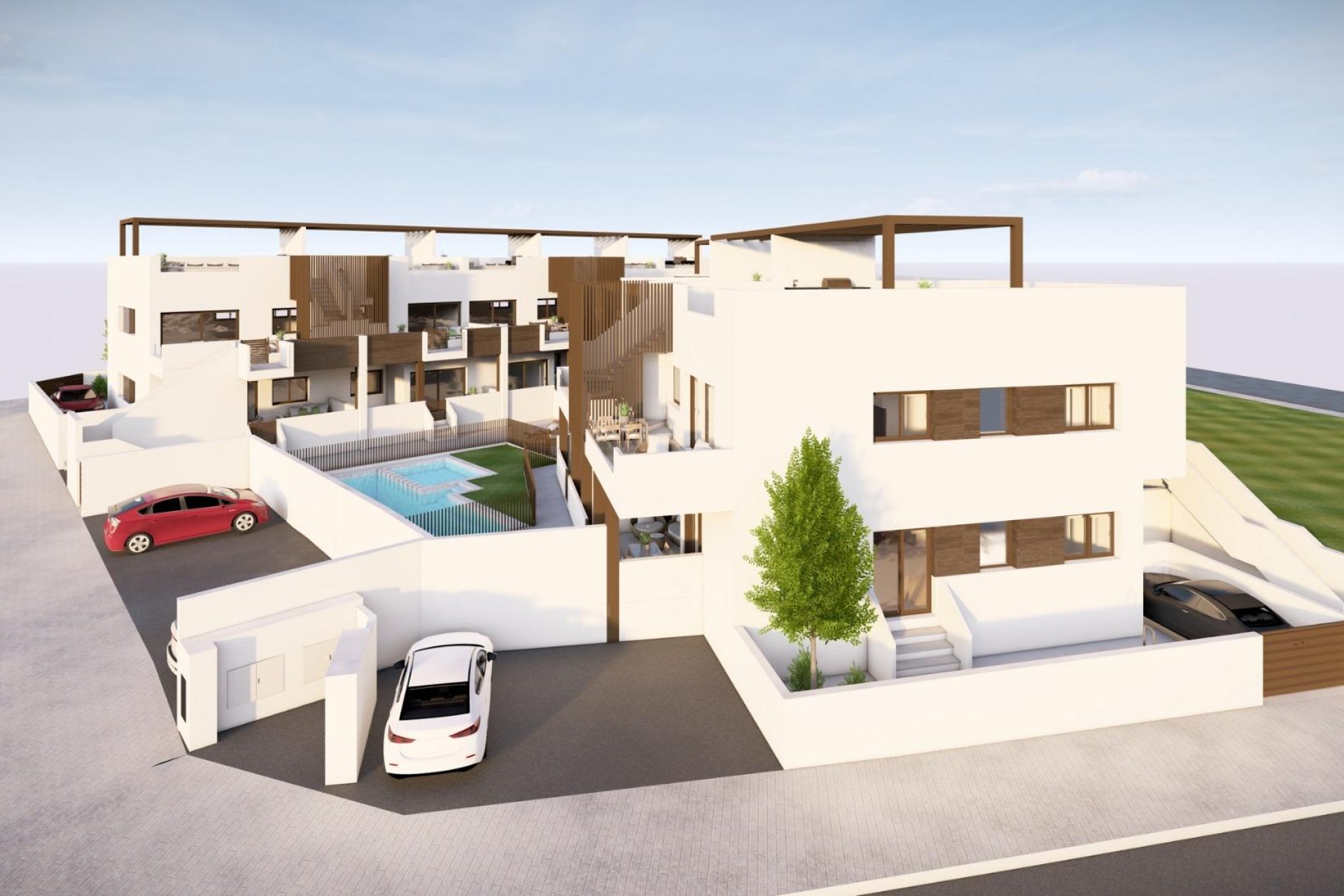 Nieuwbouw Woningen - Bungalow -
Pilar de la Horadada - pueblo