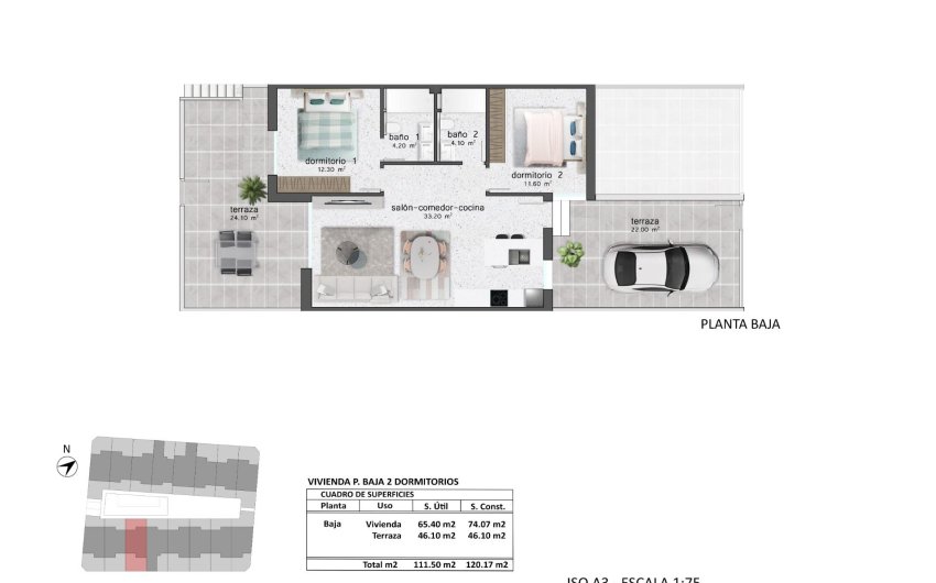 Nieuwbouw Woningen - Bungalow -
Pilar de la Horadada - pueblo