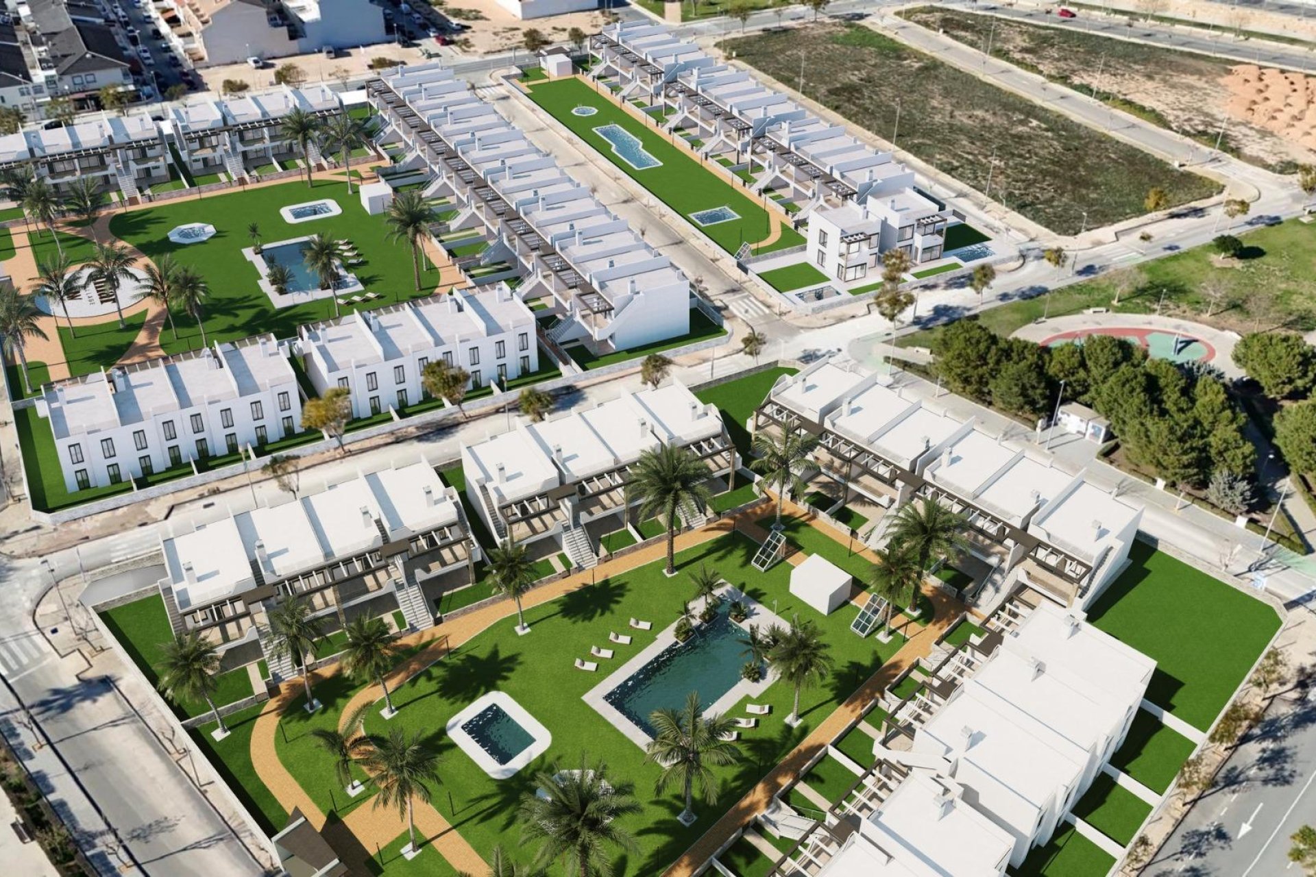 Nieuwbouw Woningen - Bungalow -
Pilar de la Horadada - pueblo