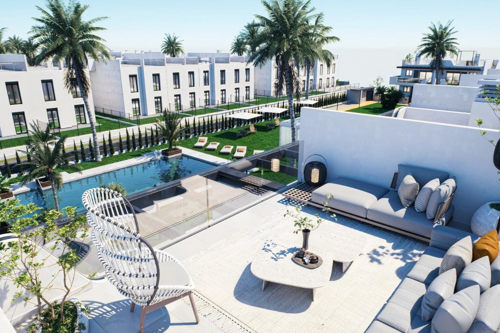 Nieuwbouw Woningen - Bungalow -
Pilar de la Horadada - pueblo