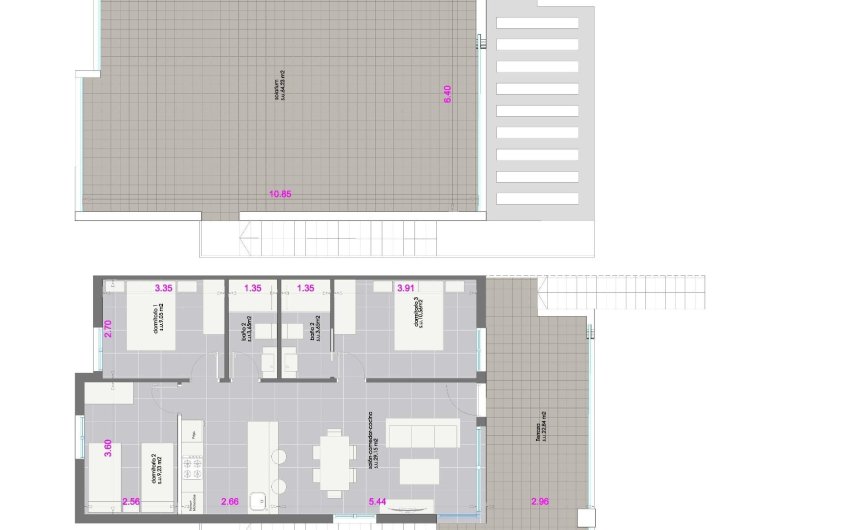Nieuwbouw Woningen - Bungalow -
Pilar de la Horadada - pueblo