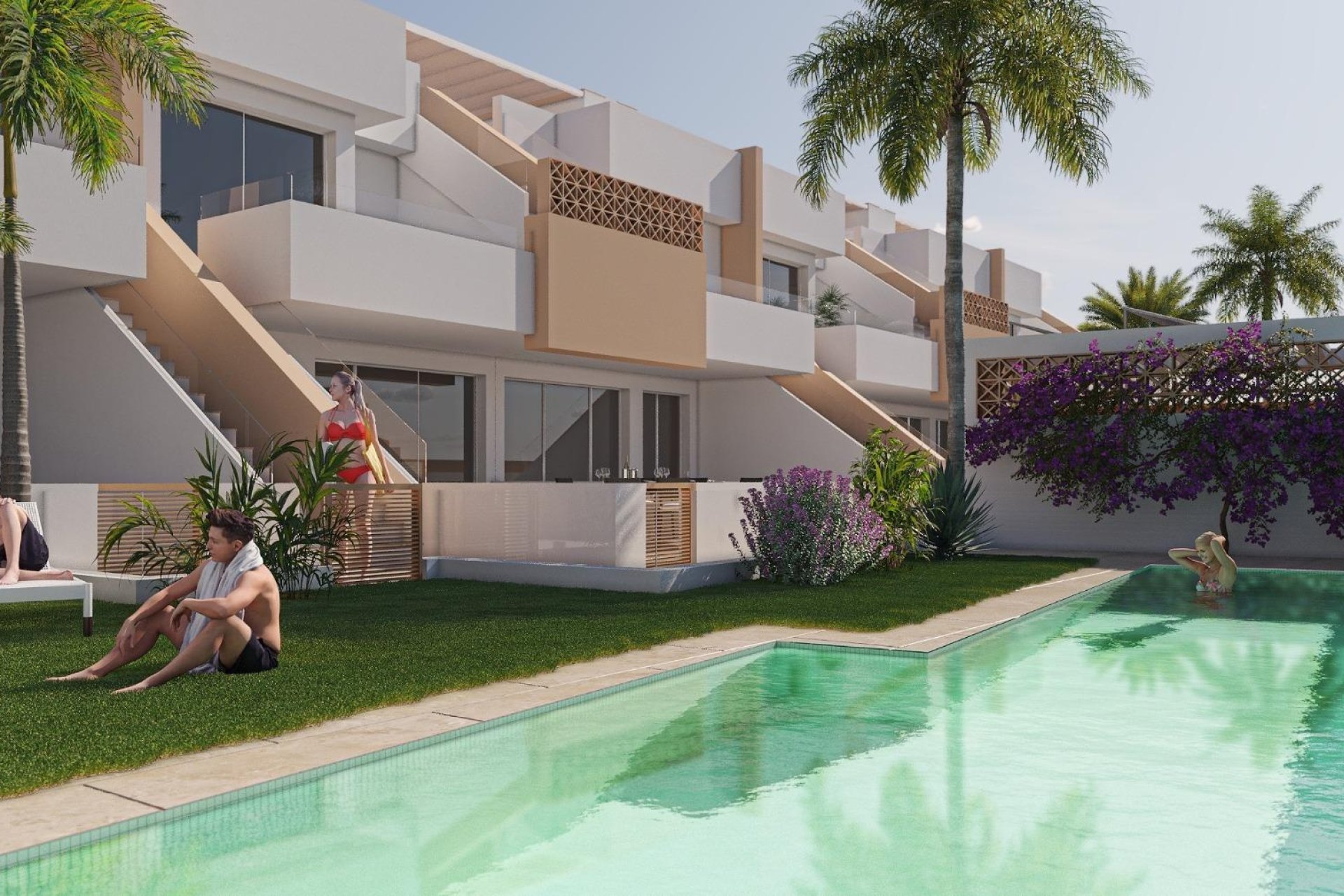 Nieuwbouw Woningen - Bungalow -
Pilar de la Horadada - pueblo