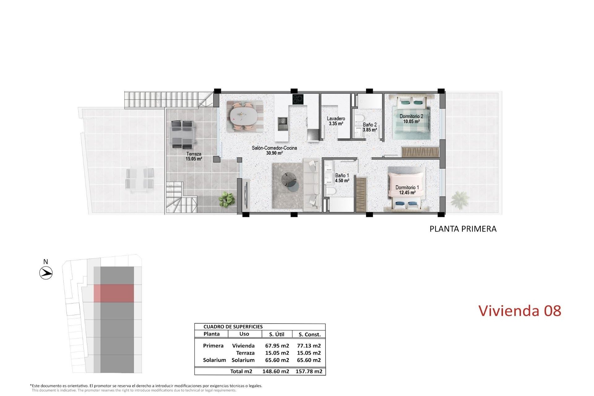 Nieuwbouw Woningen - Bungalow -
Pilar de la Horadada - pueblo