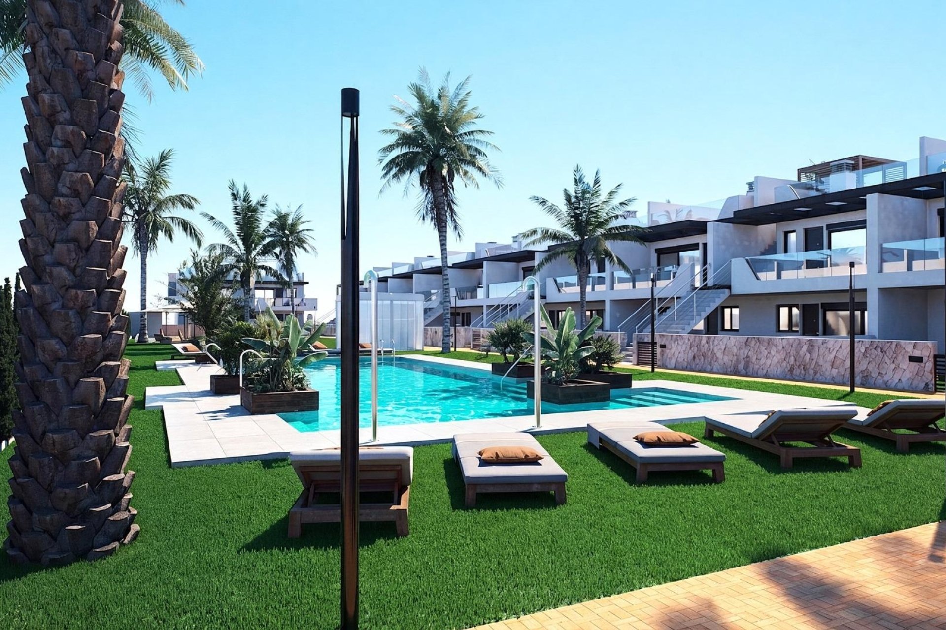 Nieuwbouw Woningen - Bungalow -
Pilar de la Horadada - pueblo