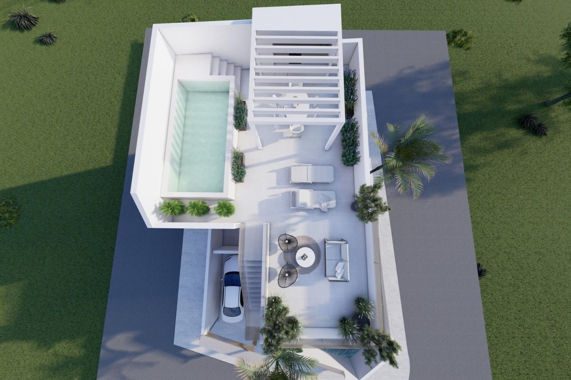 Nieuwbouw Woningen - Bungalow -
Pilar de la Horadada - pueblo