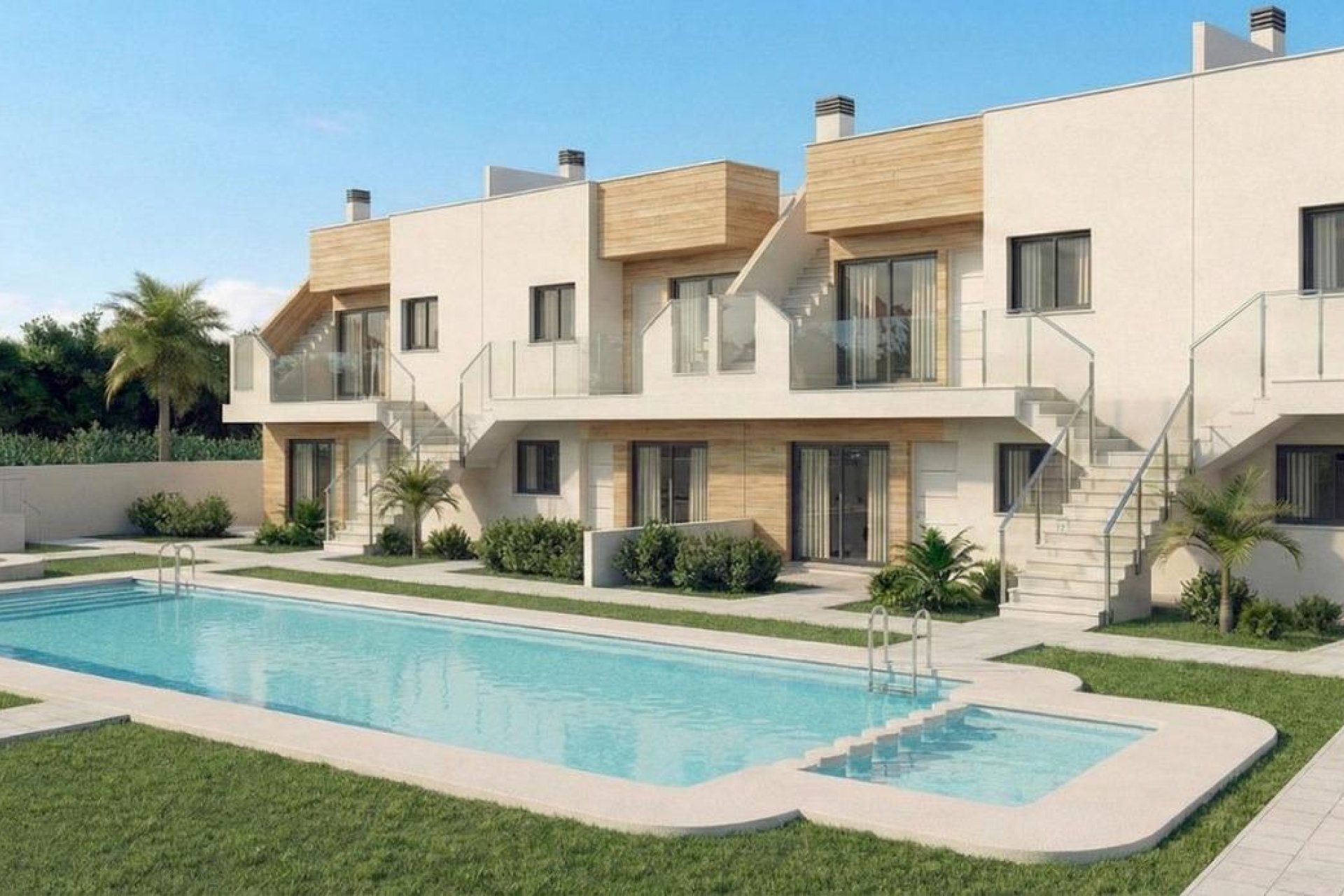 Nieuwbouw Woningen - Bungalow -
San Javier - pueblo