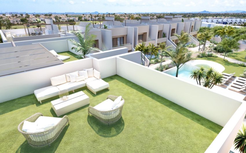 Nieuwbouw Woningen - Bungalow -
San Javier - Roda Golf