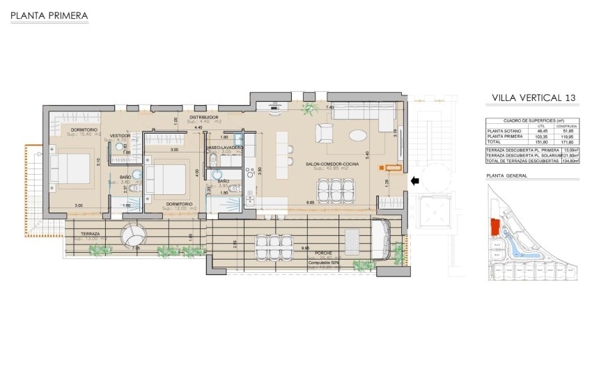 Nieuwbouw Woningen - Bungalow -
San Juan de los Terreros - Mar De Pulpí