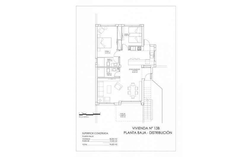 Nieuwbouw Woningen - Bungalow -
San Miguel de Salinas - Cerro Del Sol