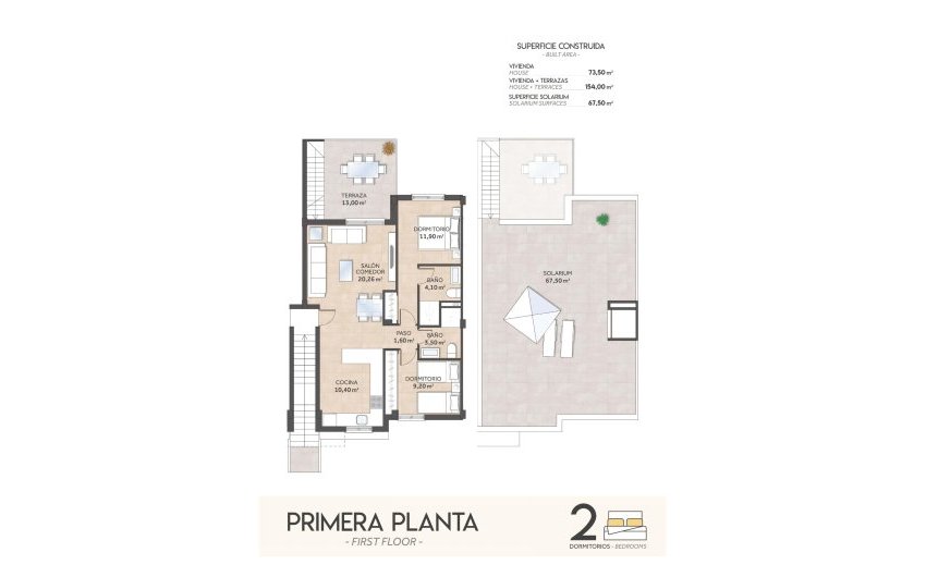 Nieuwbouw Woningen - Bungalow -
San Miguel de Salinas - La Cañada