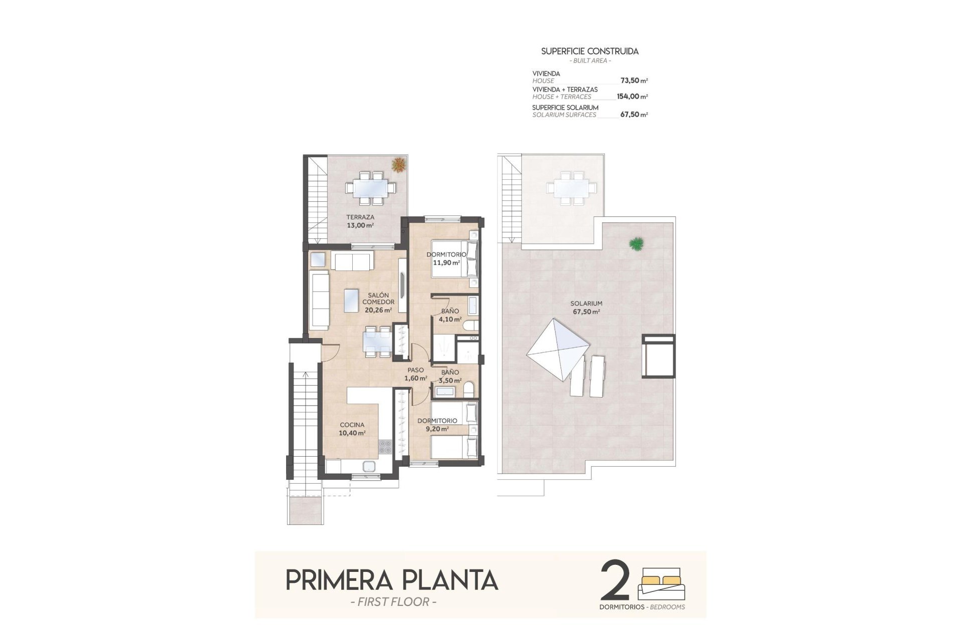 Nieuwbouw Woningen - Bungalow -
San Miguel de Salinas - La Cañada