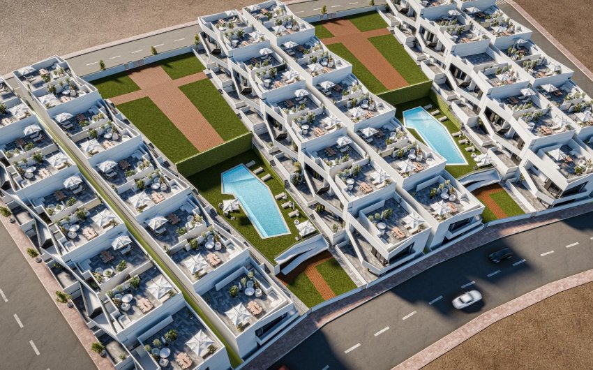 Nieuwbouw Woningen - Bungalow -
San Miguel de Salinas - Pueblo