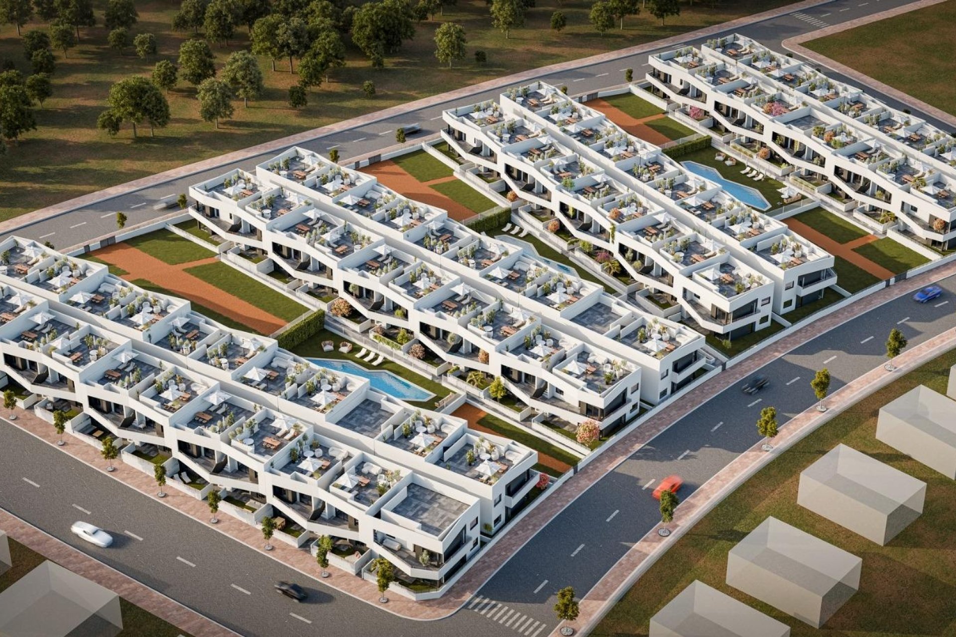 Nieuwbouw Woningen - Bungalow -
San Miguel de Salinas - Pueblo