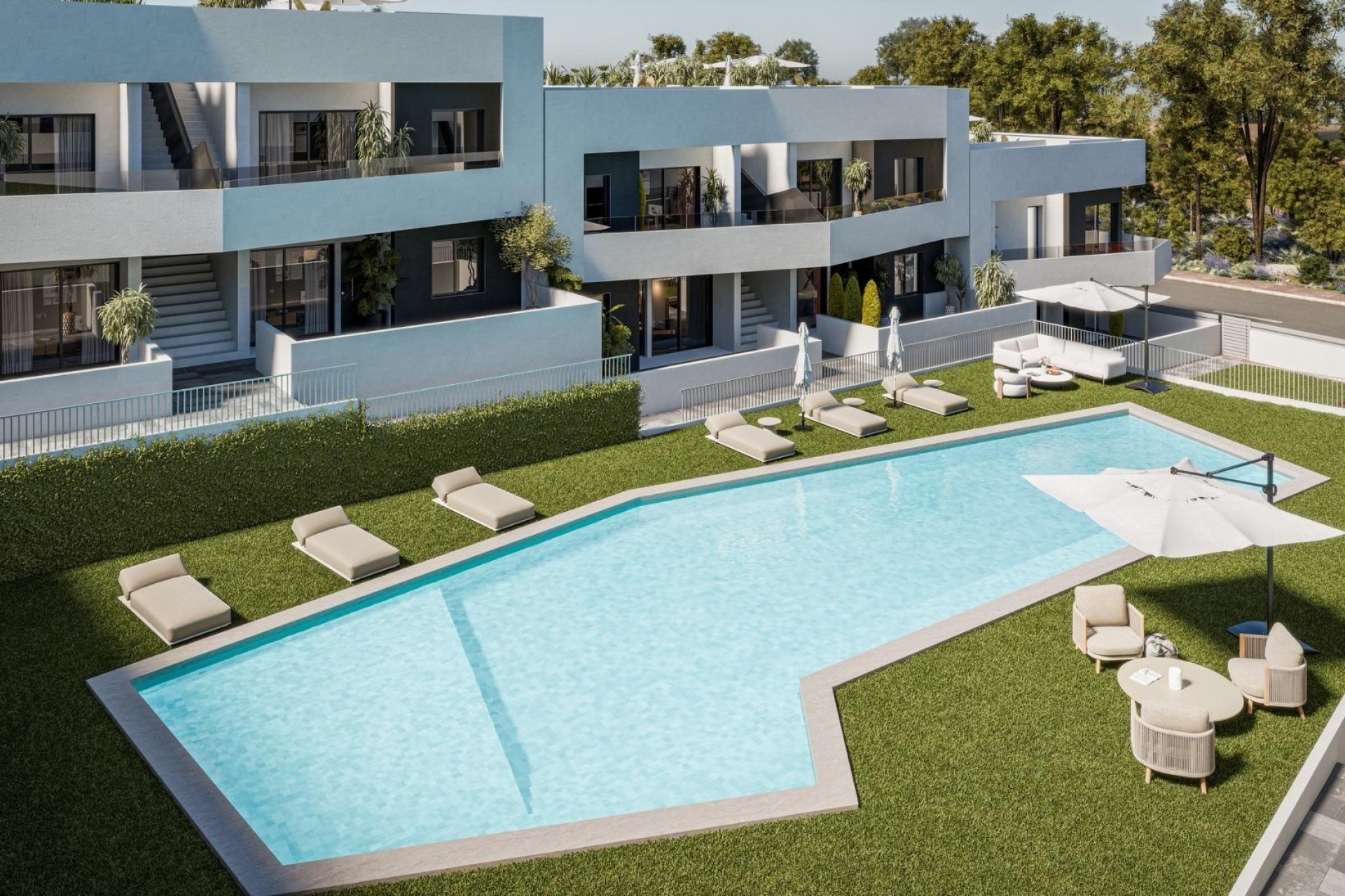 Nieuwbouw Woningen - Bungalow -
San Miguel de Salinas - Pueblo