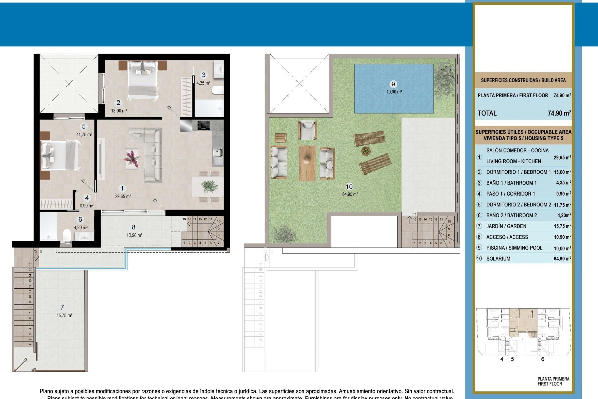 Nieuwbouw Woningen - Bungalow -
San Pedro del Pinatar - Lo Pagan