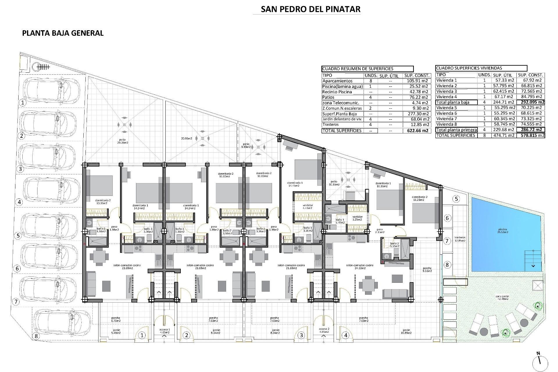 Nieuwbouw Woningen - Bungalow -
San Pedro del Pinatar - Los Cuarteros