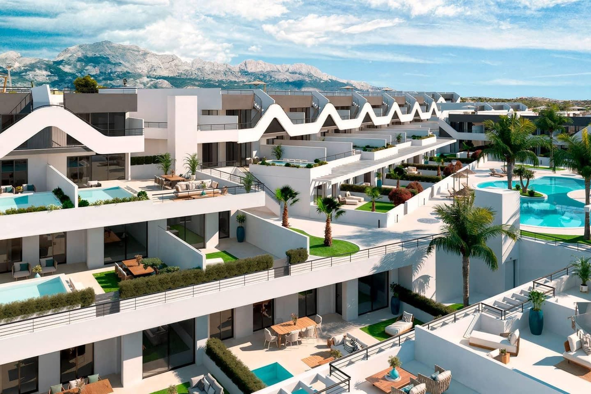 Nieuwbouw Woningen - Ground floor apartment -
Alfas del Pí - Alfaz del Sol