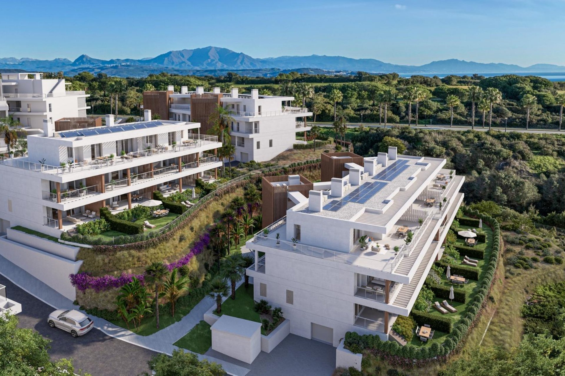 Nieuwbouw Woningen - Ground floor apartment -
San Roque - La Hacienda Golf
