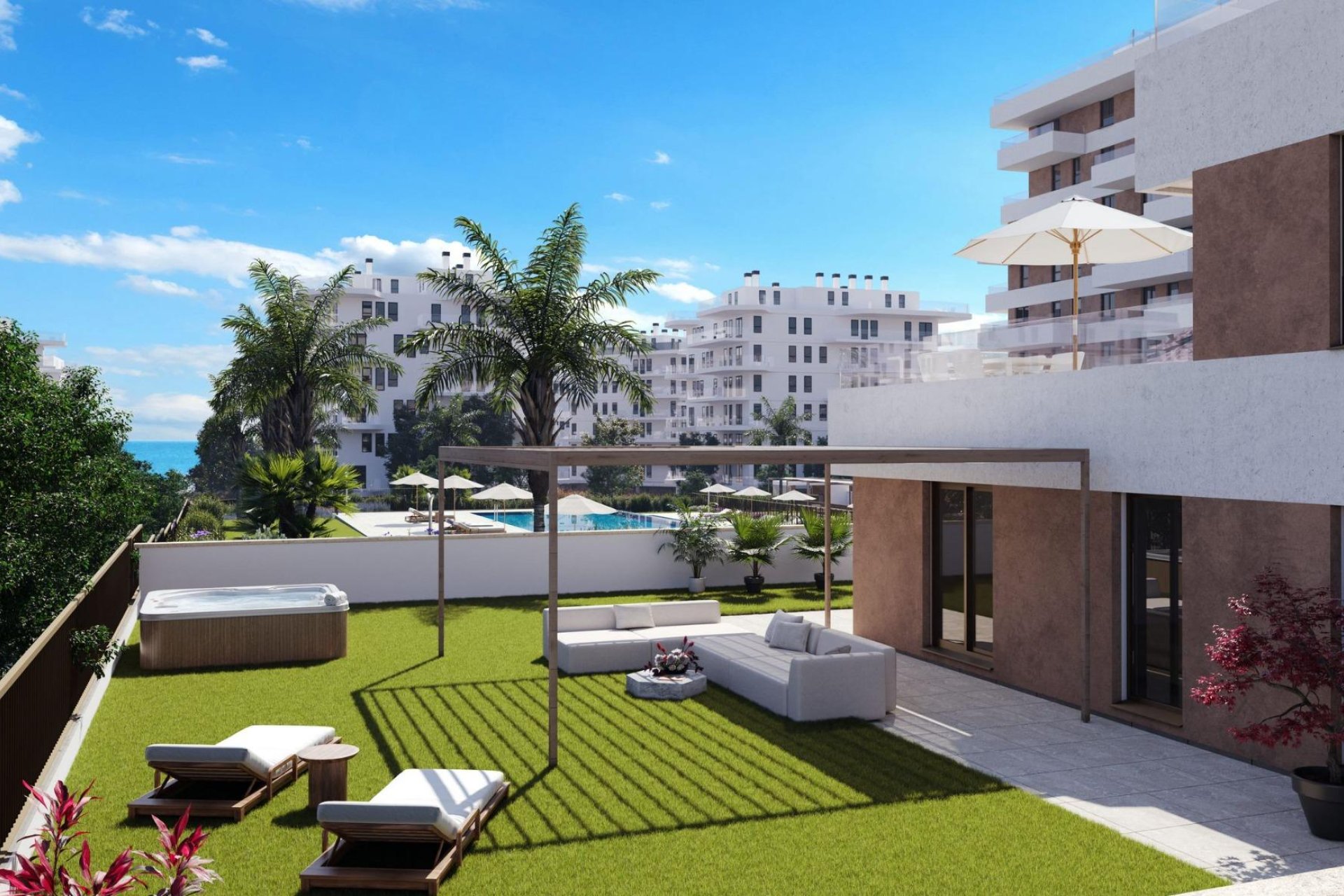 Nieuwbouw Woningen - Ground floor apartment -
Villajoyosa - Playa del Torres