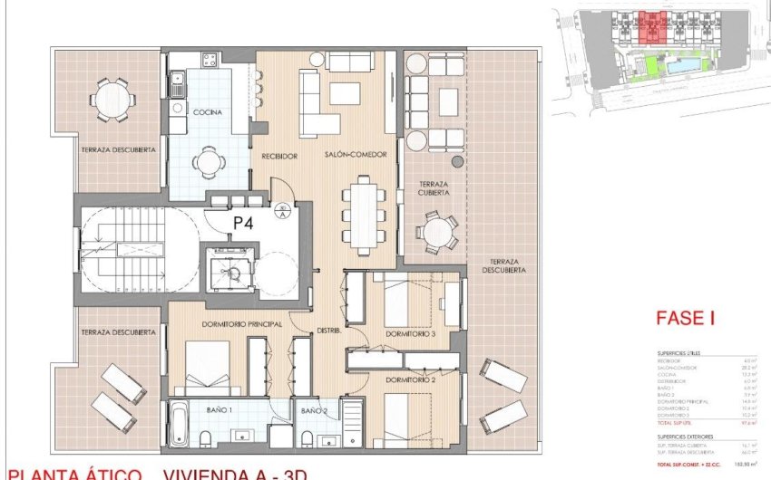 Nieuwbouw Woningen - Penthouse -
Aguilas - Playa de Levante