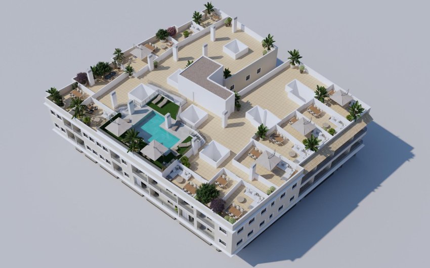 Nieuwbouw Woningen - Penthouse -
Algorfa - Pueblo