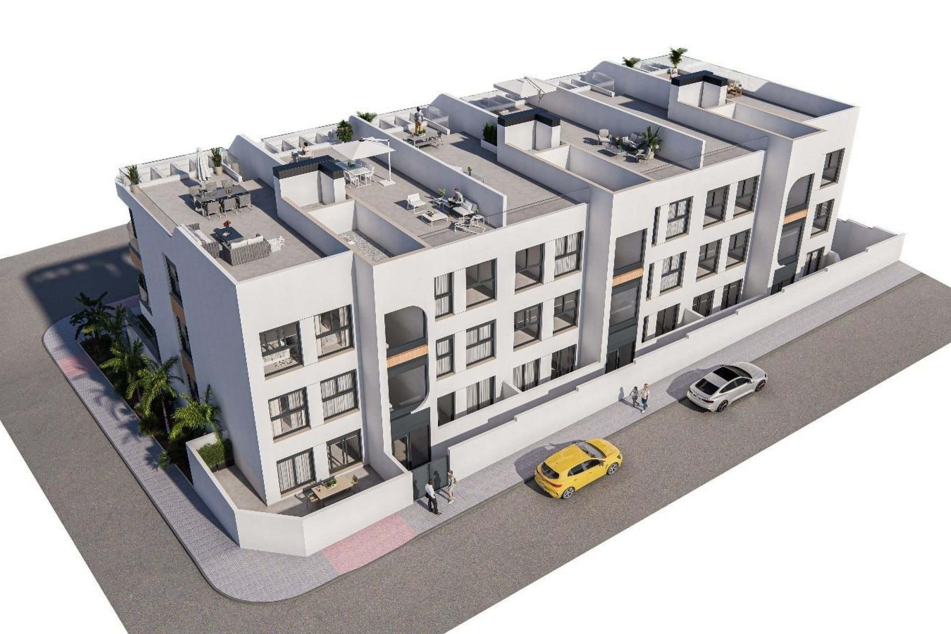 Nieuwbouw Woningen - Penthouse -
Benijofar - Pueblo