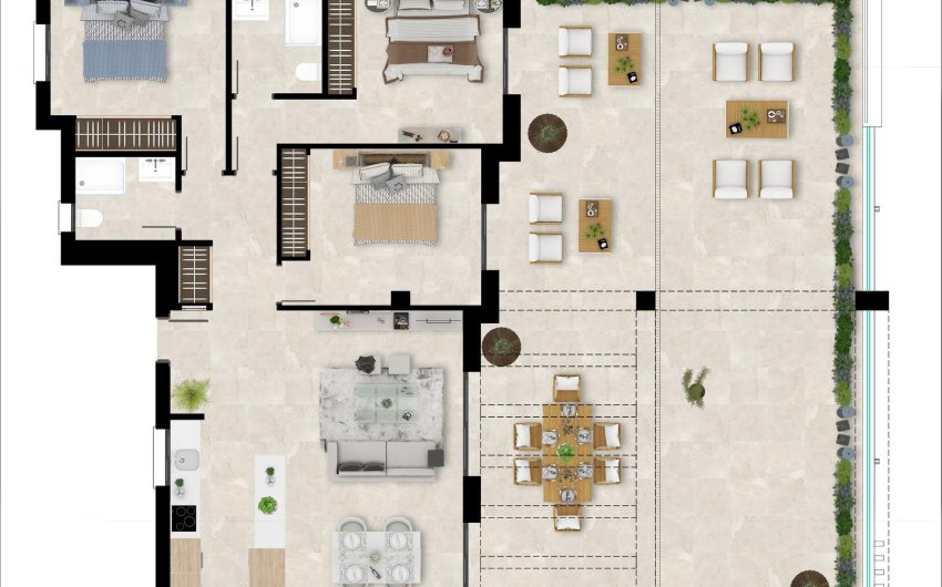 Nieuwbouw Woningen - Penthouse -
Casares - Casares Playa