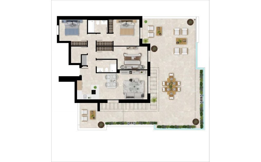 Nieuwbouw Woningen - Penthouse -
Casares - Casares Playa