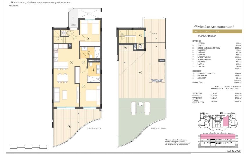 Nieuwbouw Woningen - Penthouse -
Finestrat - Campana Garden