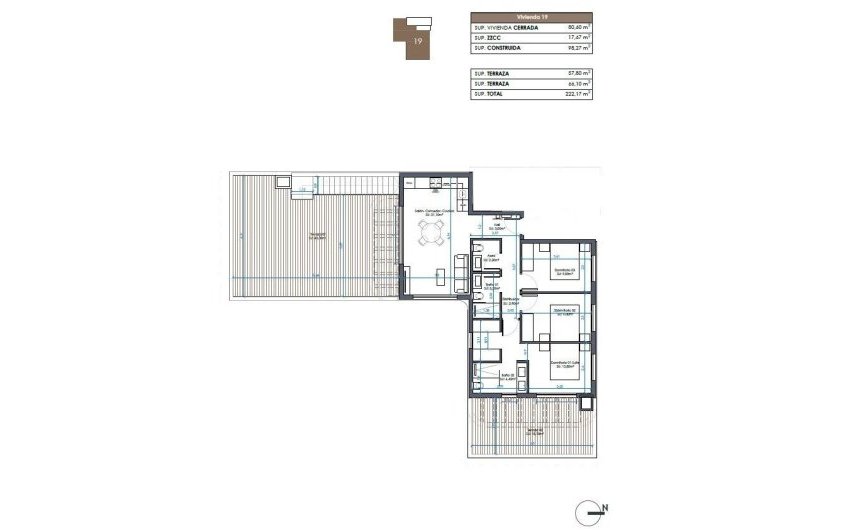 Nieuwbouw Woningen - Penthouse -
Guardamar del Segura - Camino del Puerto