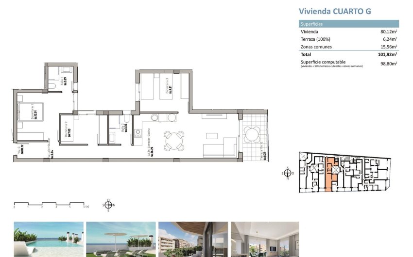 Nieuwbouw Woningen - Penthouse -
Guardamar del Segura - Pueblo