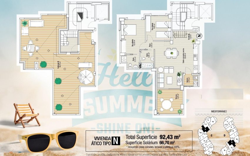 Nieuwbouw Woningen - Penthouse -
La Manga del Mar Menor - La Manga