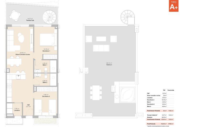 Nieuwbouw Woningen - Penthouse -
La Nucía - Ciudad Deportiva