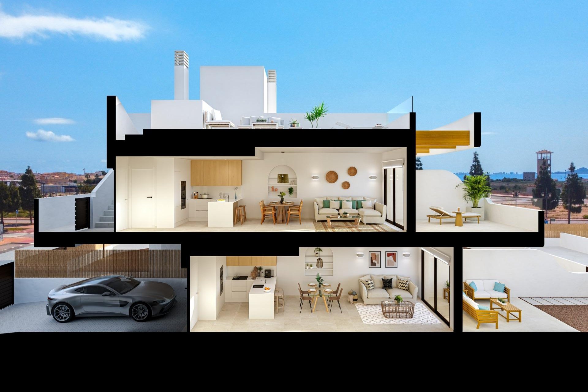 Nieuwbouw Woningen - Penthouse -
Los Alcazares - La Serena Golf