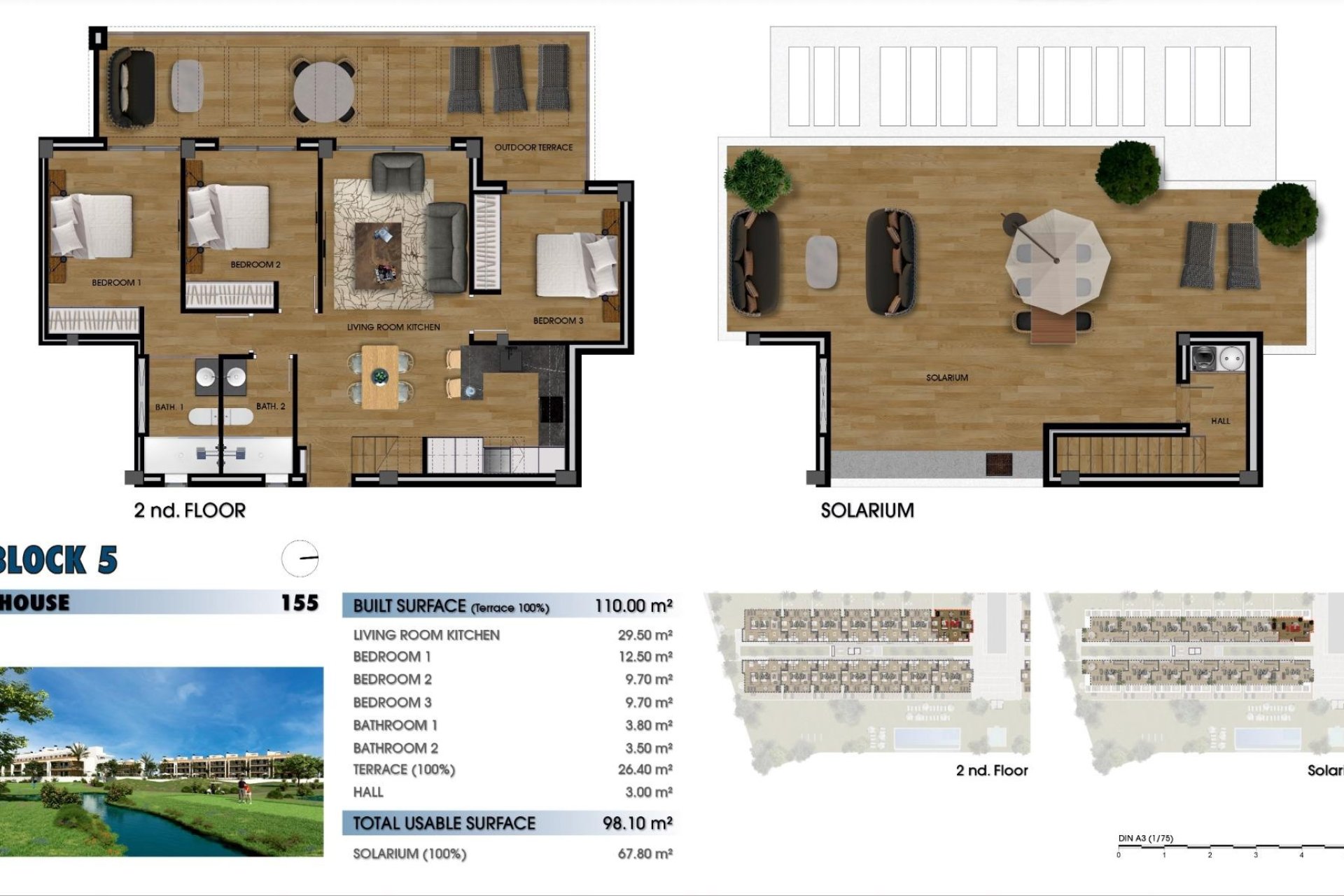 Nieuwbouw Woningen - Penthouse -
Los Alcazares - La Serena Golf
