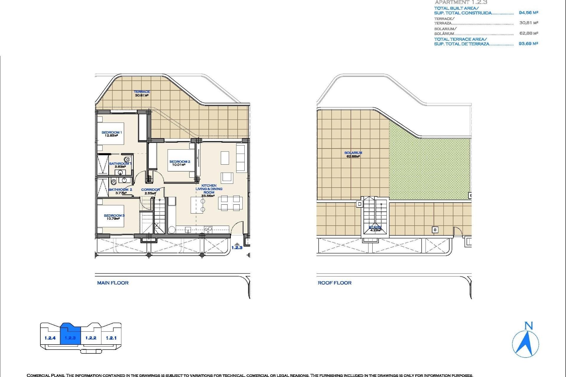 Nieuwbouw Woningen - Penthouse -
Los Alcazares - Serena Golf