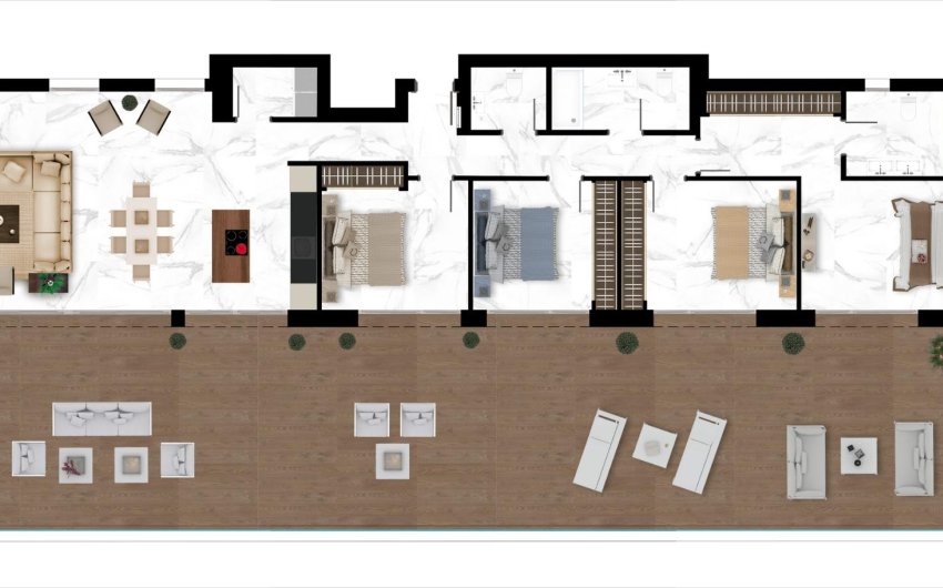 Nieuwbouw Woningen - Penthouse -
Marbella - San Pedro