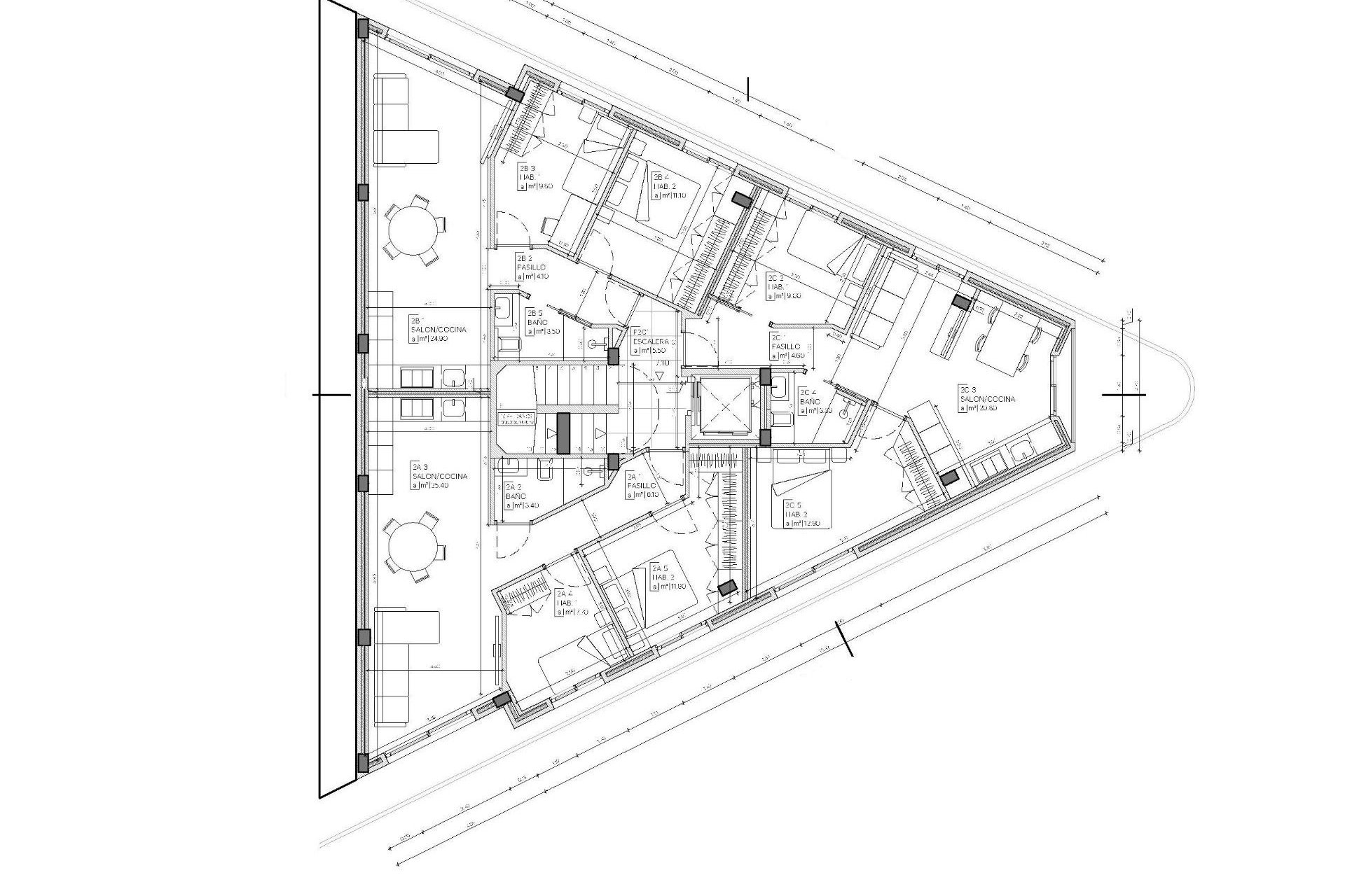 Nieuwbouw Woningen - Penthouse -
Mazarron - pueblo