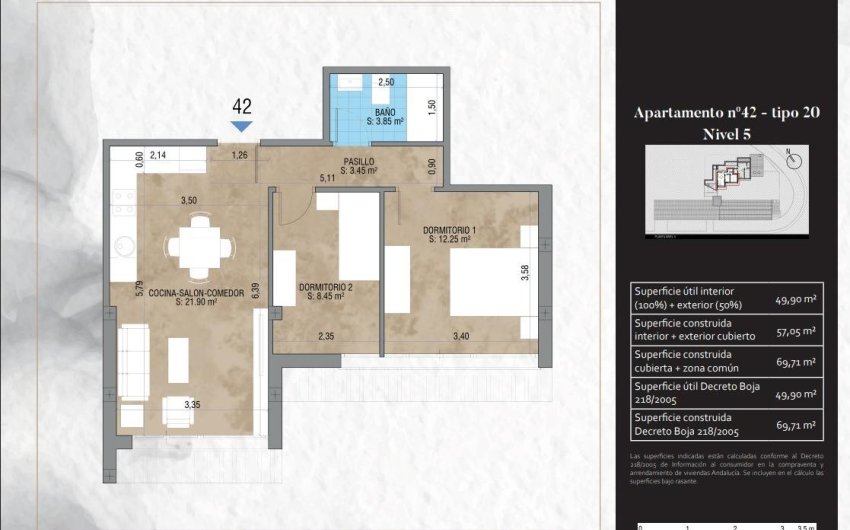 Nieuwbouw Woningen - Penthouse -
Monachil - Sierra Nevada Ski