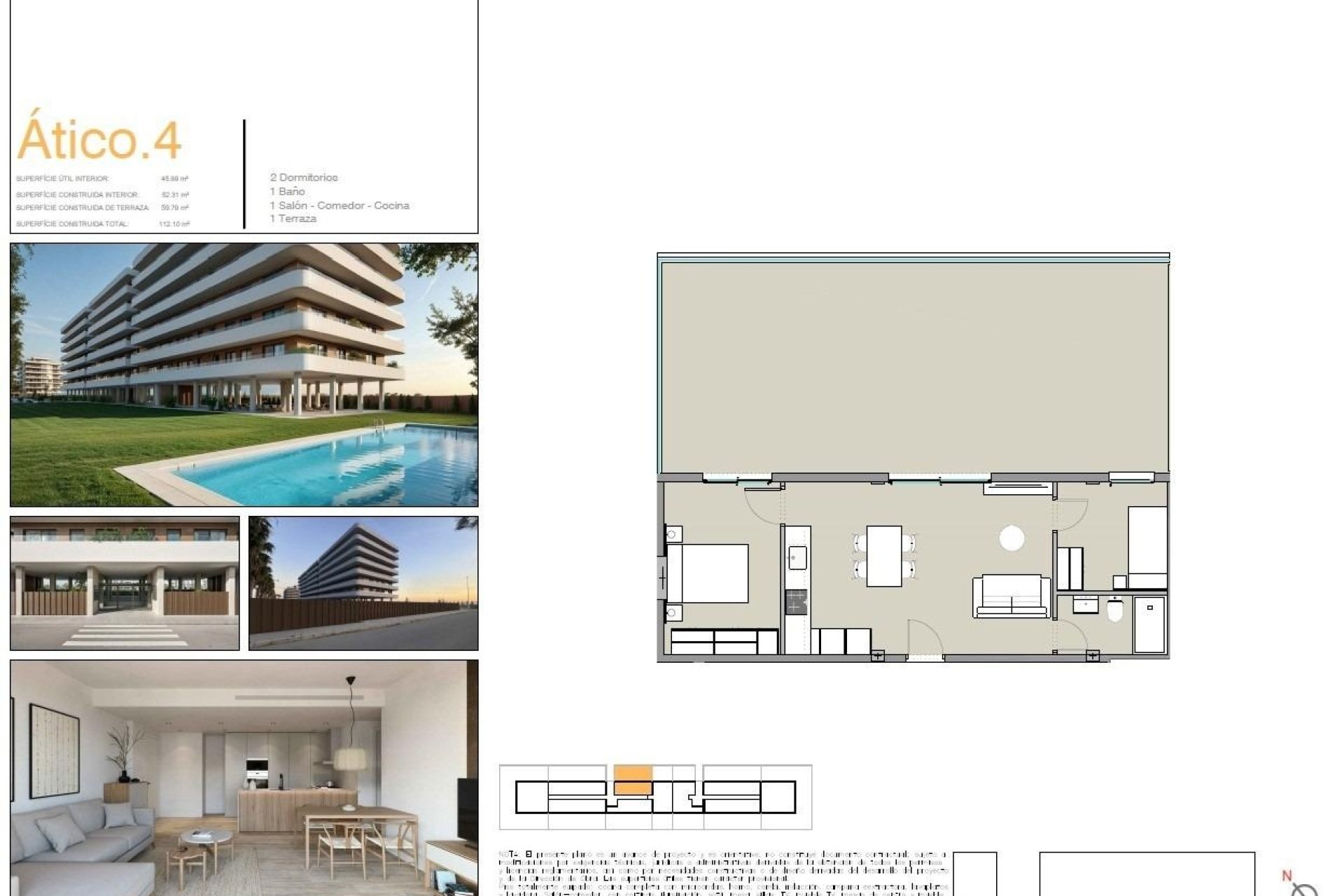 Nieuwbouw Woningen - Penthouse -
Moncofa - Playa de Moncofa