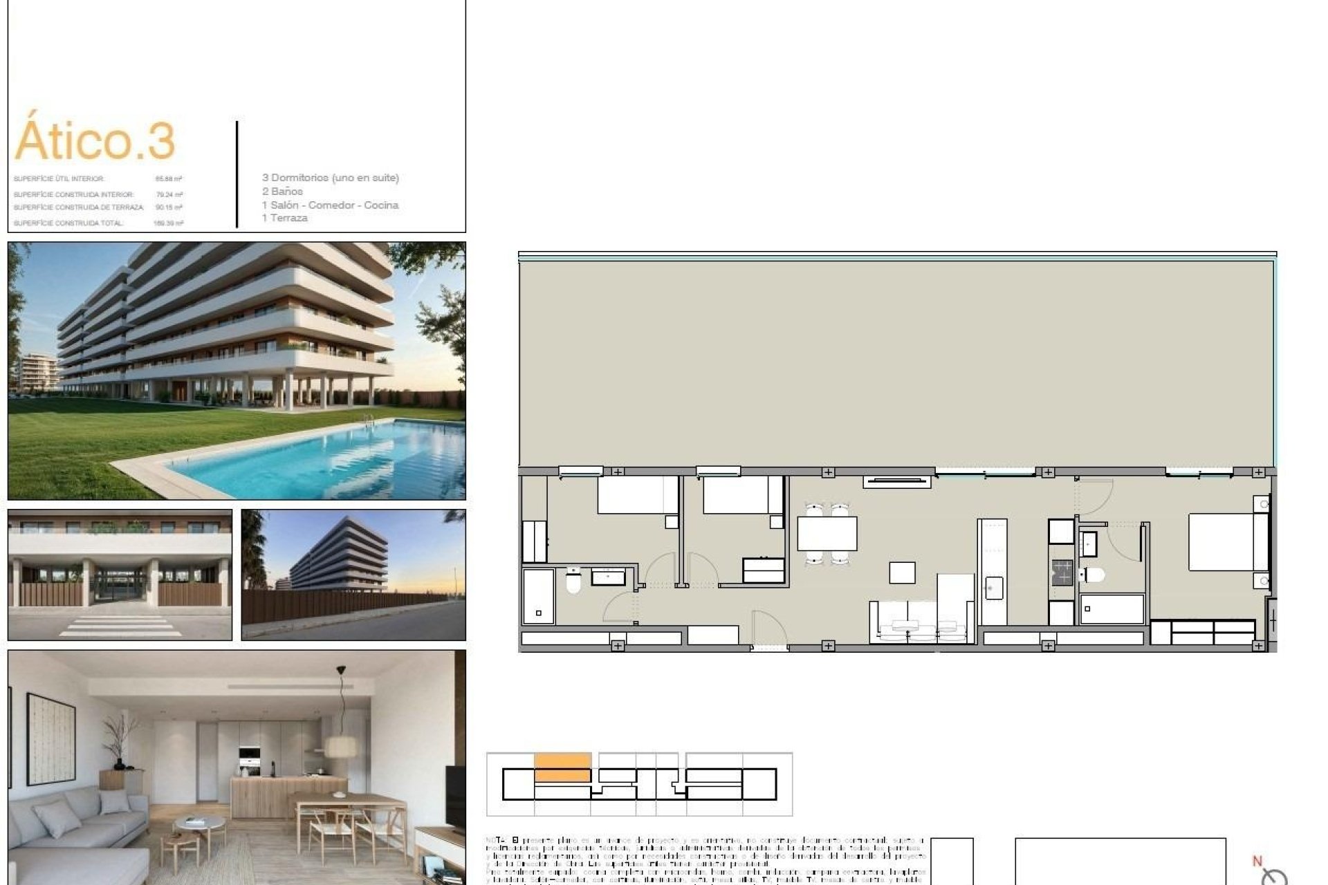 Nieuwbouw Woningen - Penthouse -
Moncofa - Playa de Moncofa
