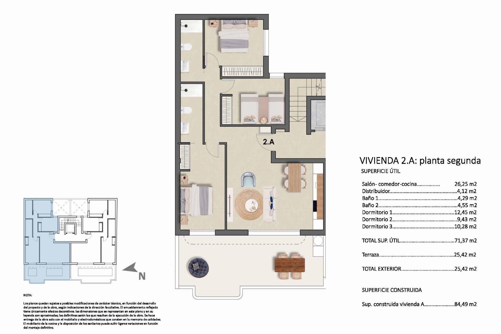 Nieuwbouw Woningen - Penthouse -
Pilar de la Horadada - Torre De La Horadada