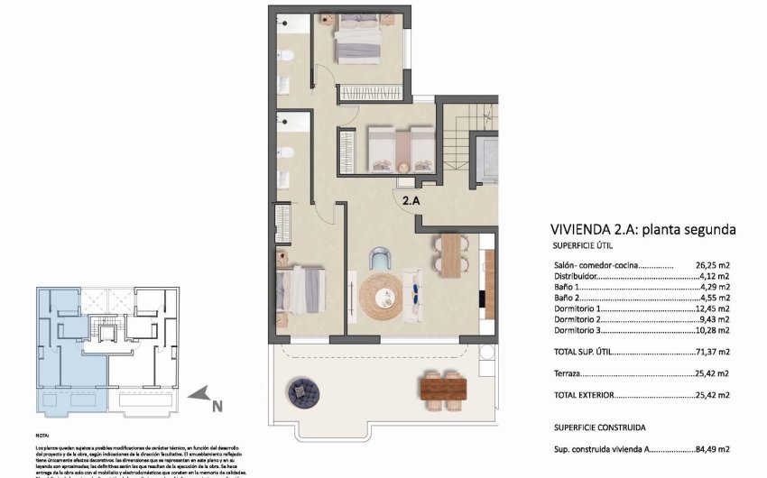 Nieuwbouw Woningen - Penthouse -
Pilar de la Horadada - Torre De La Horadada